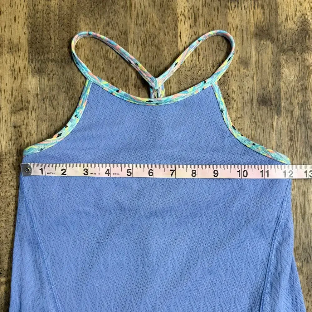 Ivivva lululemon Tank Top Twist N Tie Racerback Active Purple Kids Girls Size 10